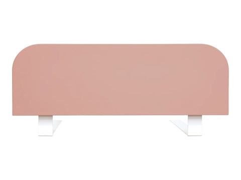 Barrière de lit, protection contre les fuites - rose pastel - couchage sûr pour les enfants - hauteur réglable - facile à monter