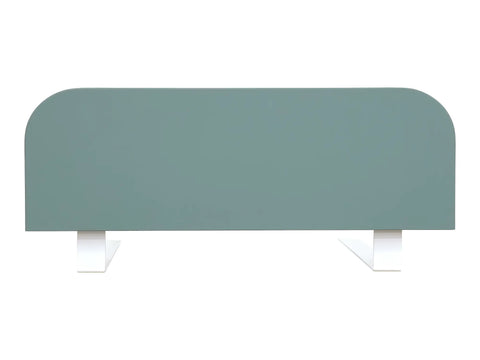 Barrière de lit, protection contre les fuites - bleu bleu pétrole - couchage sûr pour les enfants - hauteur réglable - facile à monter (copie)
