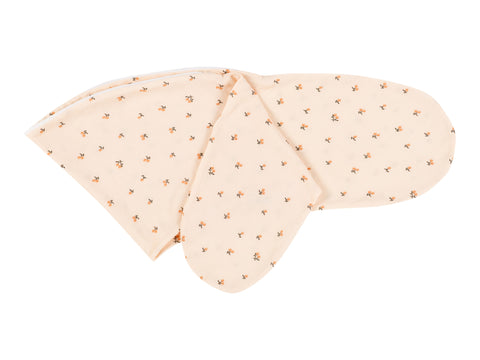 Housse de coussin d'allaitement mousseline cerises