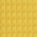 Waffel Piqué mustard