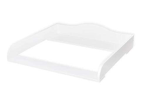Table à langer pour LOMMARP étroite : conversion de commode stable et sûre pour un change confortable, design élégant, coins adaptés aux enfants, montage facile