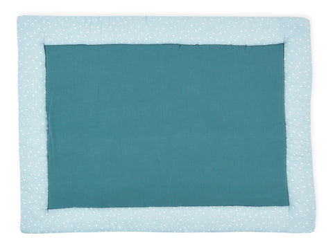 Couverture bébé mousseline menthe pissenlits