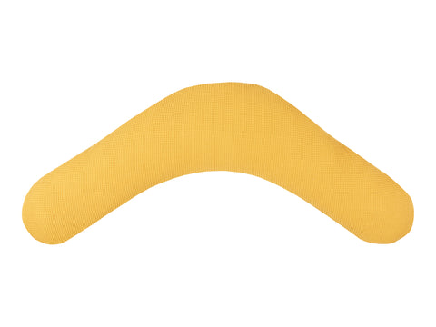 coussin d'allaitement qualité gaufré piqué moutarde