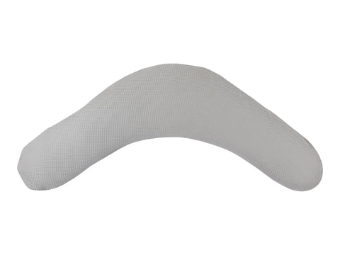 coussin d'allaitement qualité waffle piqué gris
