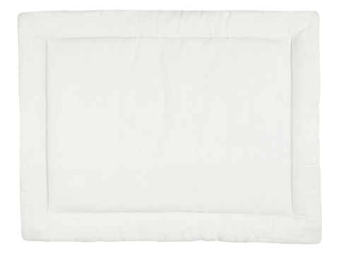 Tapis de jeu lin vert clair blanc