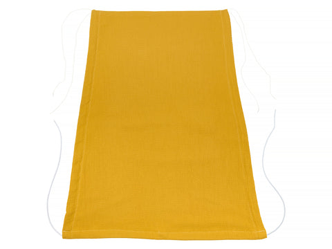 Auvent double crêpe Jaune Moutarde