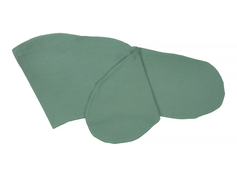 Taie d'oreiller d'allaitement Double Crêpe Vert Jade