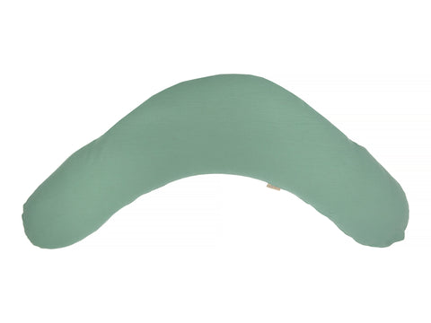 coussin d'allaitement de qualité double crêpe vert jade