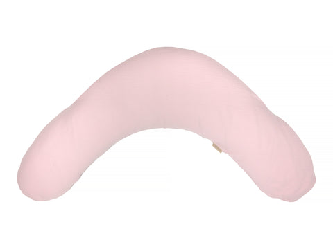 coussin d'allaitement de qualité double crêpe rose