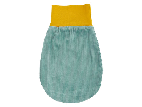 Barboteuse sac automne hiver cordon large cordon menthe