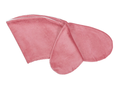 Housse de coussin d'allaitement cordon large cordon rose