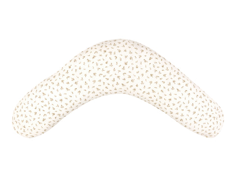 Coussin d'allaitement de qualité mousseline brindilles marron