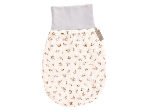 Sac barboteuse printemps été mousseline brindilles marron