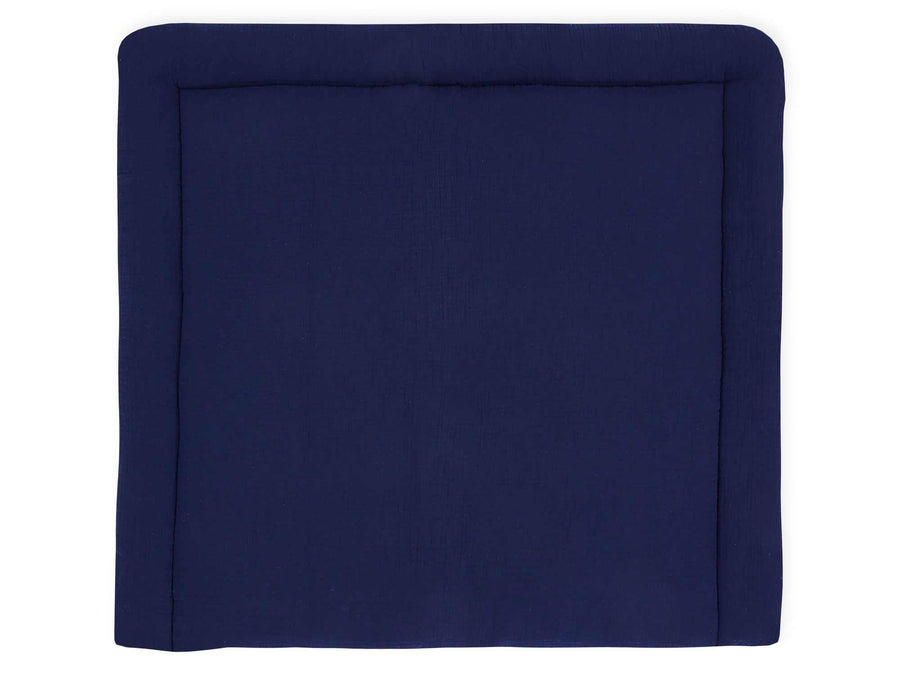 Mousseline bleu foncé