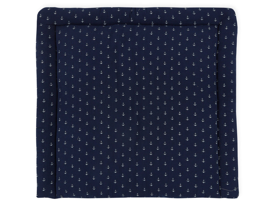Ancre bleu foncé en mousseline