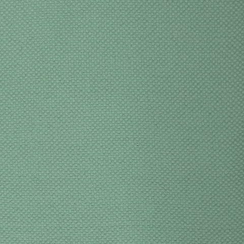 Nahaufnahme des Stoffes KraftKids Stoff Doppelkrepp Grün Jade LOE SSS119. Man erkennt die strukturierte Oberfläche mit einem kleinen, sich wiederholenden Muster und einer taktilen, leicht rauen Haptik, die für hochwertigen Doppelkrepp charakteristisch ist.