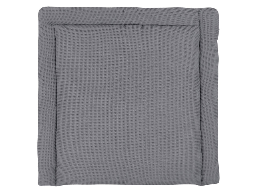 Piqué gaufré gris