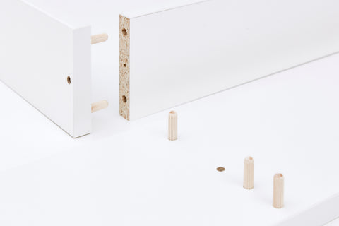 Plan à langer blanc compatible avec la commode GULLABERG 168 cm avec panneaux latéraux de recouvrement