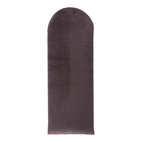 Panneau mural arrondi Cord large en velours côtelé