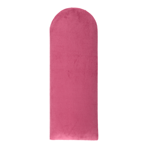 Panneau mural arrondi Cord large en velours côtelé