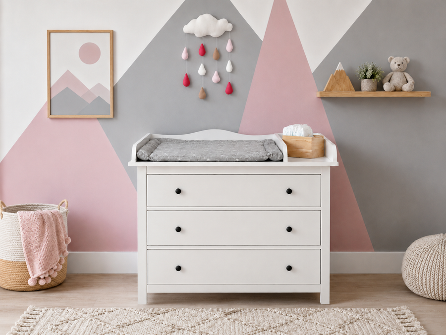 Accessoire à langer XXL extra large avec séparateur pour HEMNES