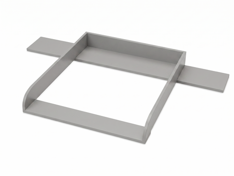 Plateau à langer gris compatible avec commode GULLABERG 168 cm avec panneaux latéraux de recouvrement (copie)