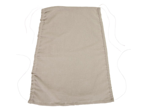 Voile d'ombrage mousseline beige