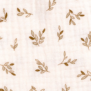 Stoff Musselin Zweige Braun MER SSS133