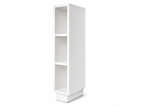 Étagère de rangement pour table à langer blanche adaptée à la commode MALM