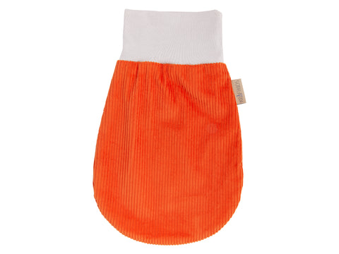 Barboteuse sac automne hiver cordon large cordon orange pur orange