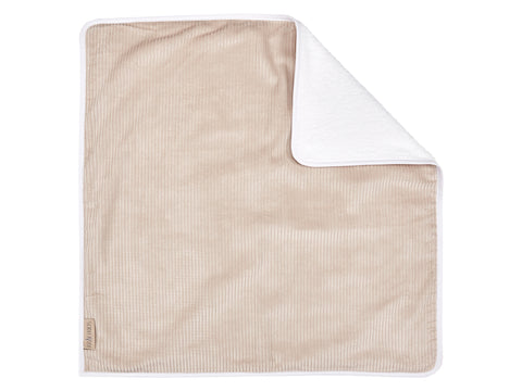 Matelas à langer cordon large cordon beige taupe